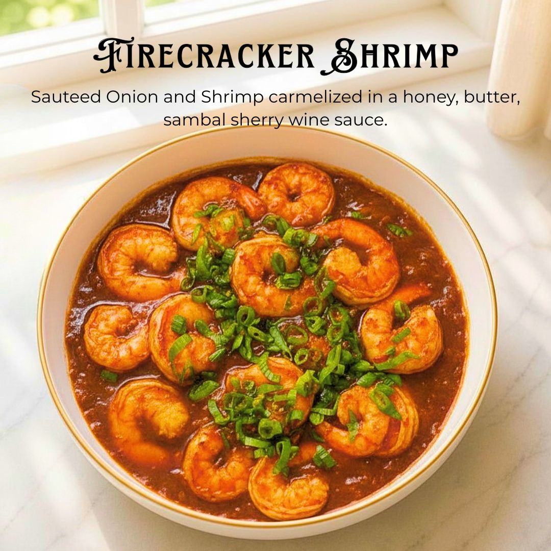 Family Firecracker Shrimp 蜂蜜参巴虾