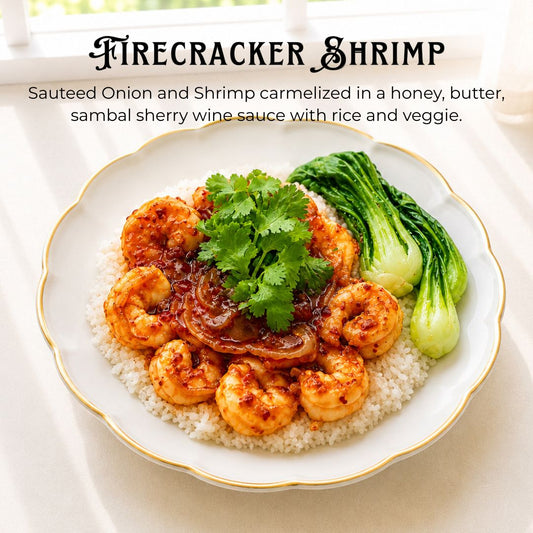 Firecracker Shrimp 蜂蜜参巴虾