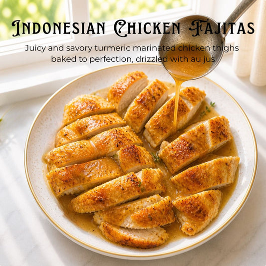 Family Indonesian Chicken Fajitas 印尼烤鸡