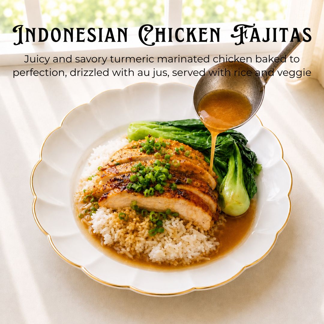 Indonesian Chicken Fajitas 印尼烤鸡