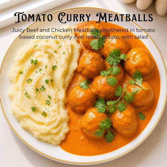 Tomato Curry Meatballs 番茄咖喱肉丸